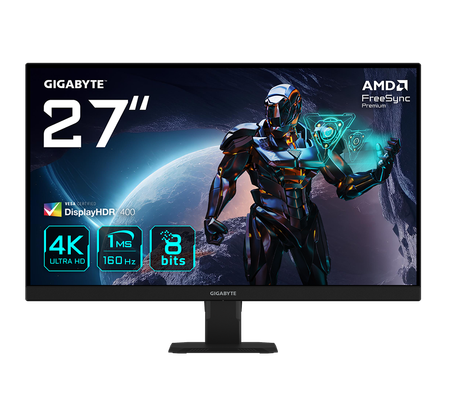 GIGABYTE GS27U 4K Ultra HD 27" IPS Gaming Monitor - Black, Black