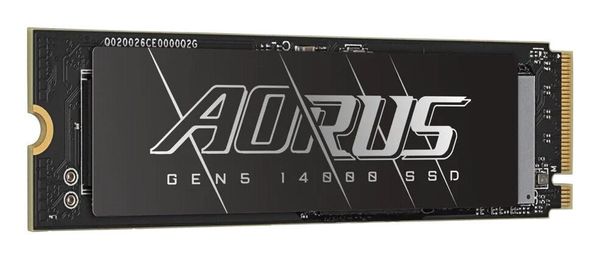 GIGABYTE AORUS Gen5 14000 1 TB M.2 PCI Express 5.0 NVMe 3D TLC NAND - Thumbnail 2