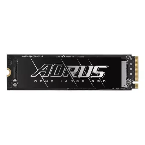 GIGABYTE AORUS Gen5 14000 SSD 2 TB M.2 PCI Express 5.0 NVMe 3D TLC NAND - Image 1
