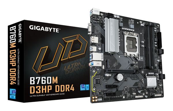 GIGABYTE B760M D3HP DDR4 Motherboard - Supports Intel Core 14th Gen CP