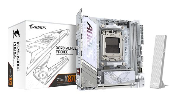 GIGABYTE Aorus Pro Ice X870I AM5 Motherboard