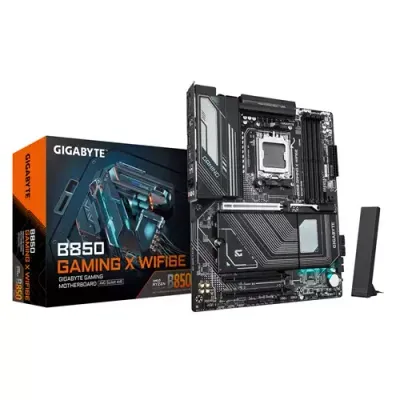 GIGABYTE B850 GAMING X WIFI6E Motherboard - AMD Ryzen 9000 Series CPUs, 12+2+2 Phases Digital VRM, up to 8200MHz DDR5 (OC), 1xPCIe 5.0 + 2xPCIe 4.0 M.2, 2.5LAN, WIFI 6E, USB 3.2 Gen 2x2 - Thumbnail 2