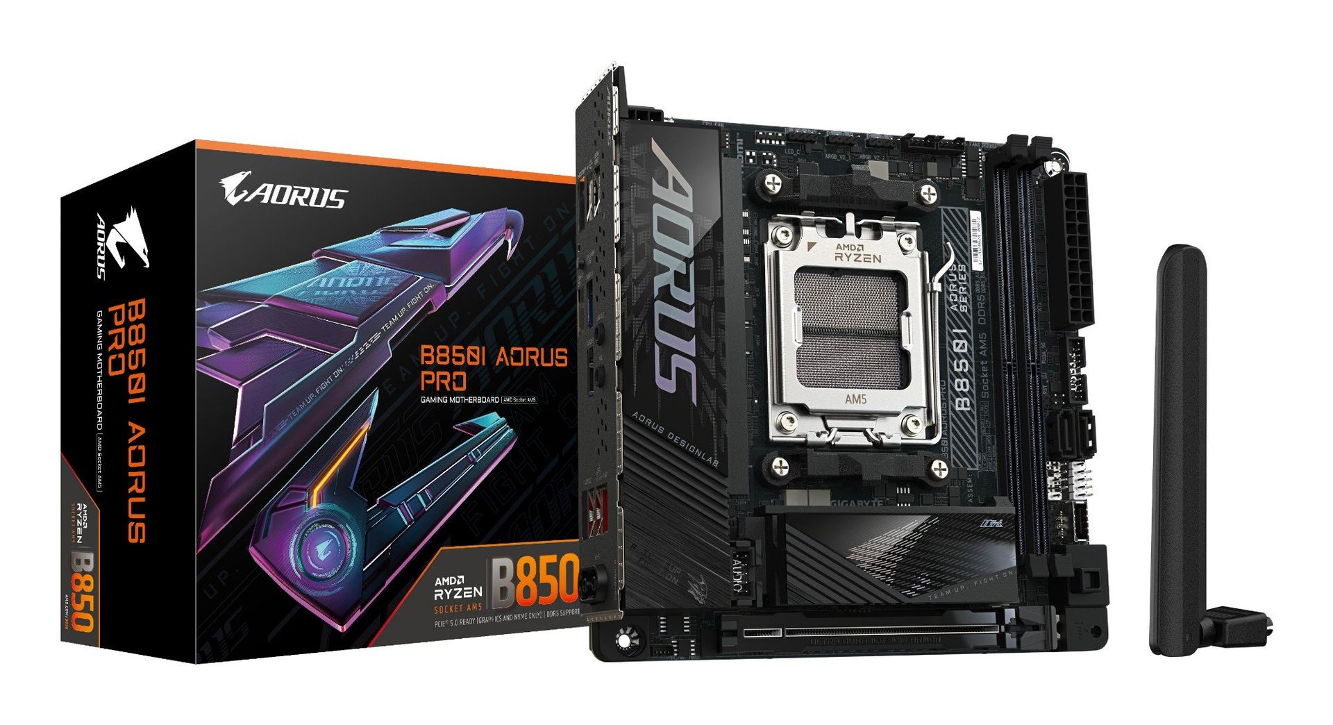 GIGABYTE Aorus Pro B850 AM5 Motherboard - Image 1