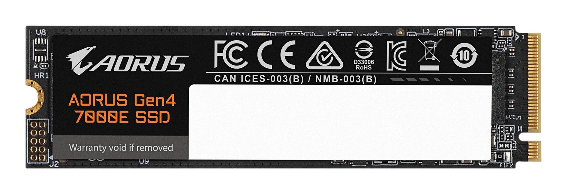 GIGABYTE AORUS Gen4 7000E 2 TB M.2 PCI Express 4.0 NVMe 3D TLC NAND - Image 1