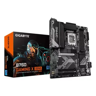 GIGABYTE B760 GAMING X GEN5 B760 LGA1700 Motherboard, Black - Thumbnail 2
