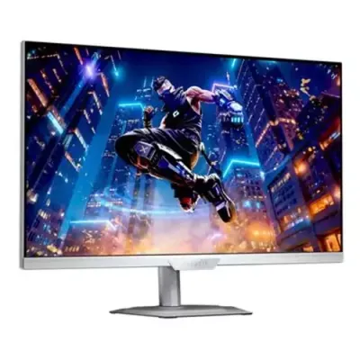 GIGABYTE M27UP ICE 27 4K UHD Gaming Monitor - Dual Mode (4K 160Hz or FHD 320Hz) 3840 x 2160 1ms 350 cd/m FreeSync Premium DisplayHDR400 HDMI 2.1 Displayport 1.4