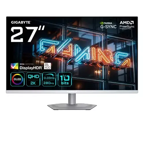 GIGABYTE MO27Q2A ICE 27 OLED 2K QHD Gaming Monitor - Image 1