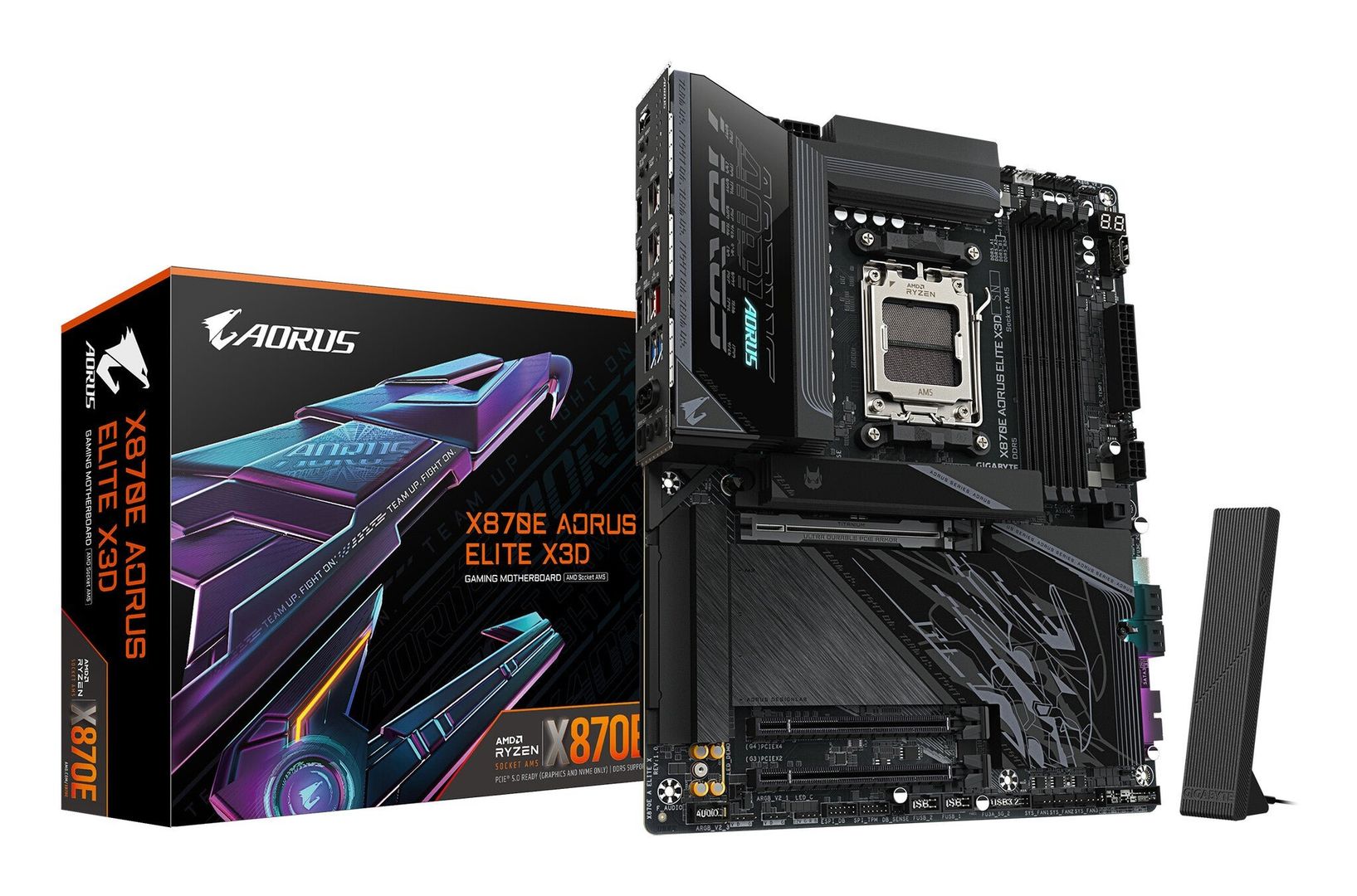 Gigabyte AORUS AM5 X870E AORUS ELITE X3D - Image 1