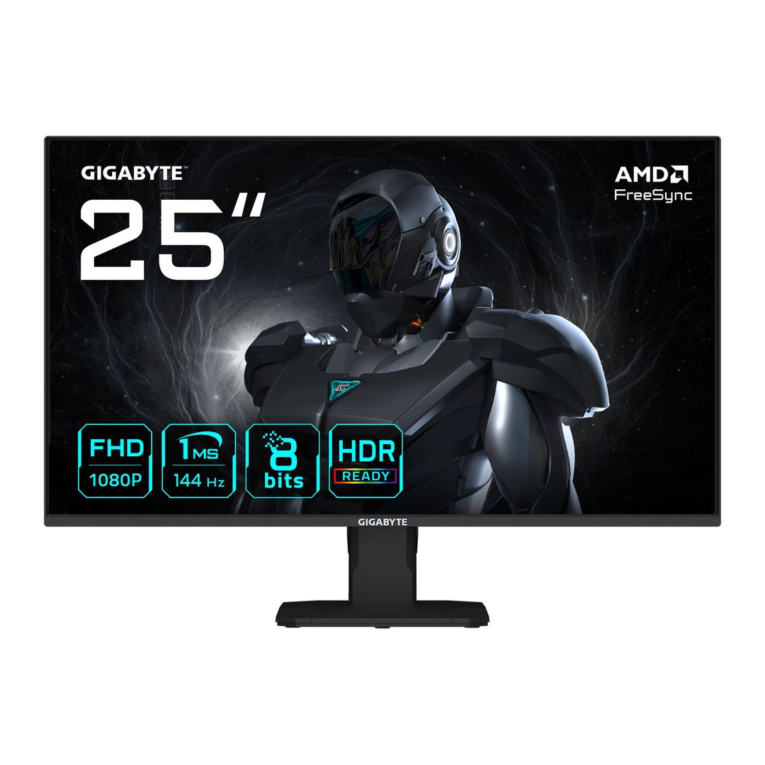 GIGABYTE GS25F14 25” FHD 144Hz Gaming Monitor - Image 1
