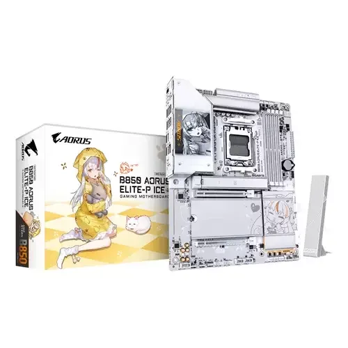 GIGABYTE B850 AORUS ELITE-P ICE Motherboard - Image 1
