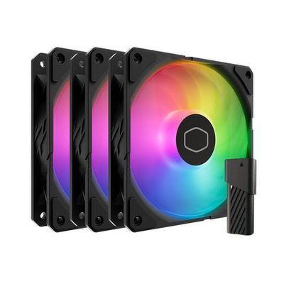 Cooler Master SickleFlow Edge 120 ARGB 3-Pack Fan Kit - Thumbnail 2