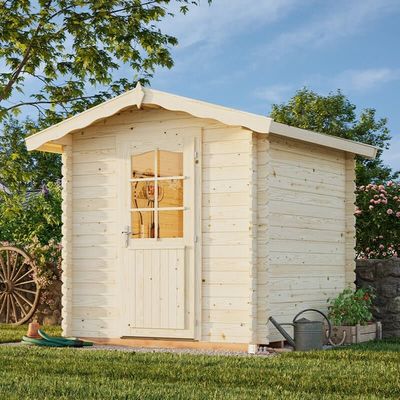Palmako Vivian 2.1m x 2.1m Log Cabin Summer House (28mm)