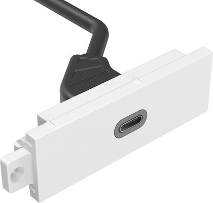 Vision TC3 USBC socket-outlet White - Thumbnail 2