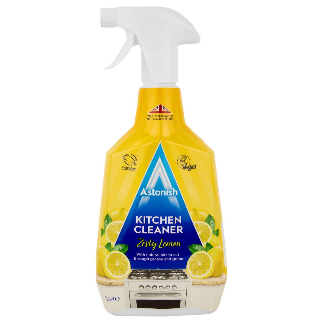 Astonish Kitchen Cleaner Trigger Spray - Zesty Lemon - Image 1