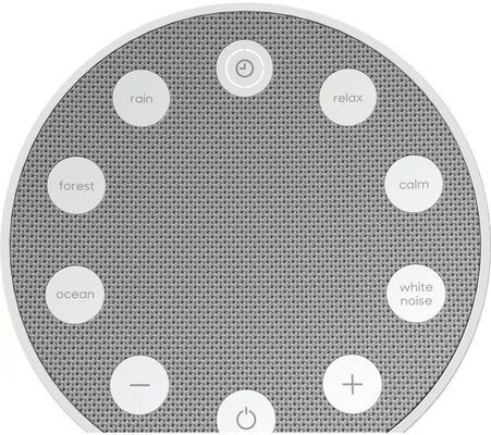 SHARPER IMAGE Sleep Therapy Sound Soother - White, White