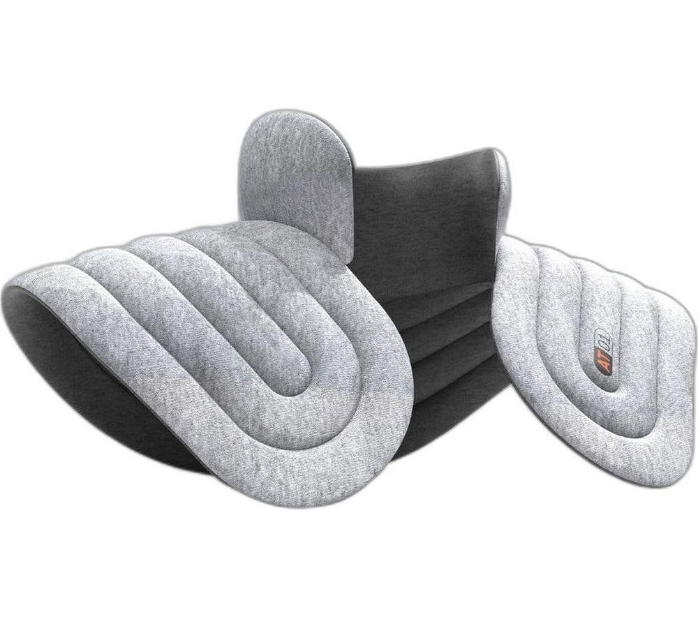SHARPER IMAGE Neck & Shoulder Heated Wrap - Grey - Image 1