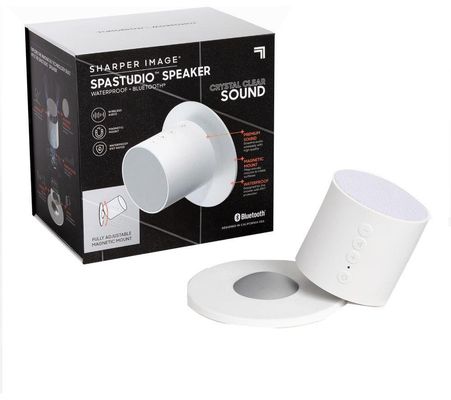 Sharper Image Shower Bluetooth Speaker with Magnetic Mount