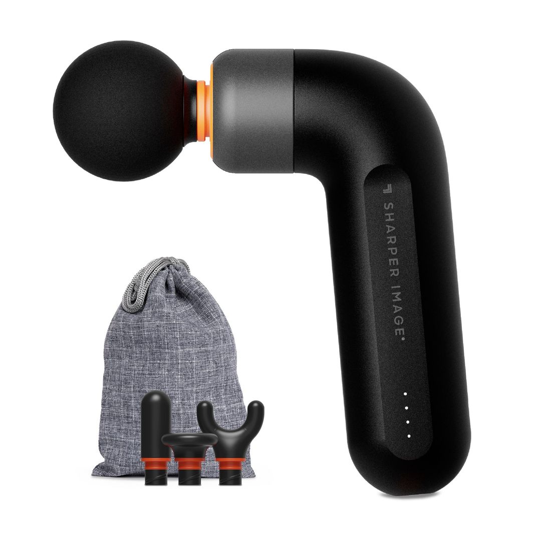 Sharper Image Power Percussion Move Edge Portable Lite - Black - Image 1