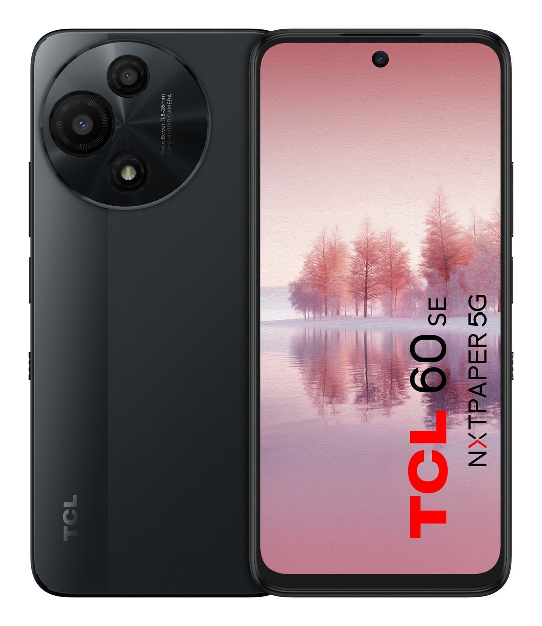 TCL 60 SE NXTPAPER 5G 17 cm (6.7") Android 15 USB Type-C 8 GB 256 GB 5200 mAh Grey - Image 1