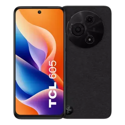 TCL 605 16.9 cm (6.67") Dual SIM Android 15 4G USB Type-C 4 GB 128 GB 5200 mAh Black - Thumbnail 3