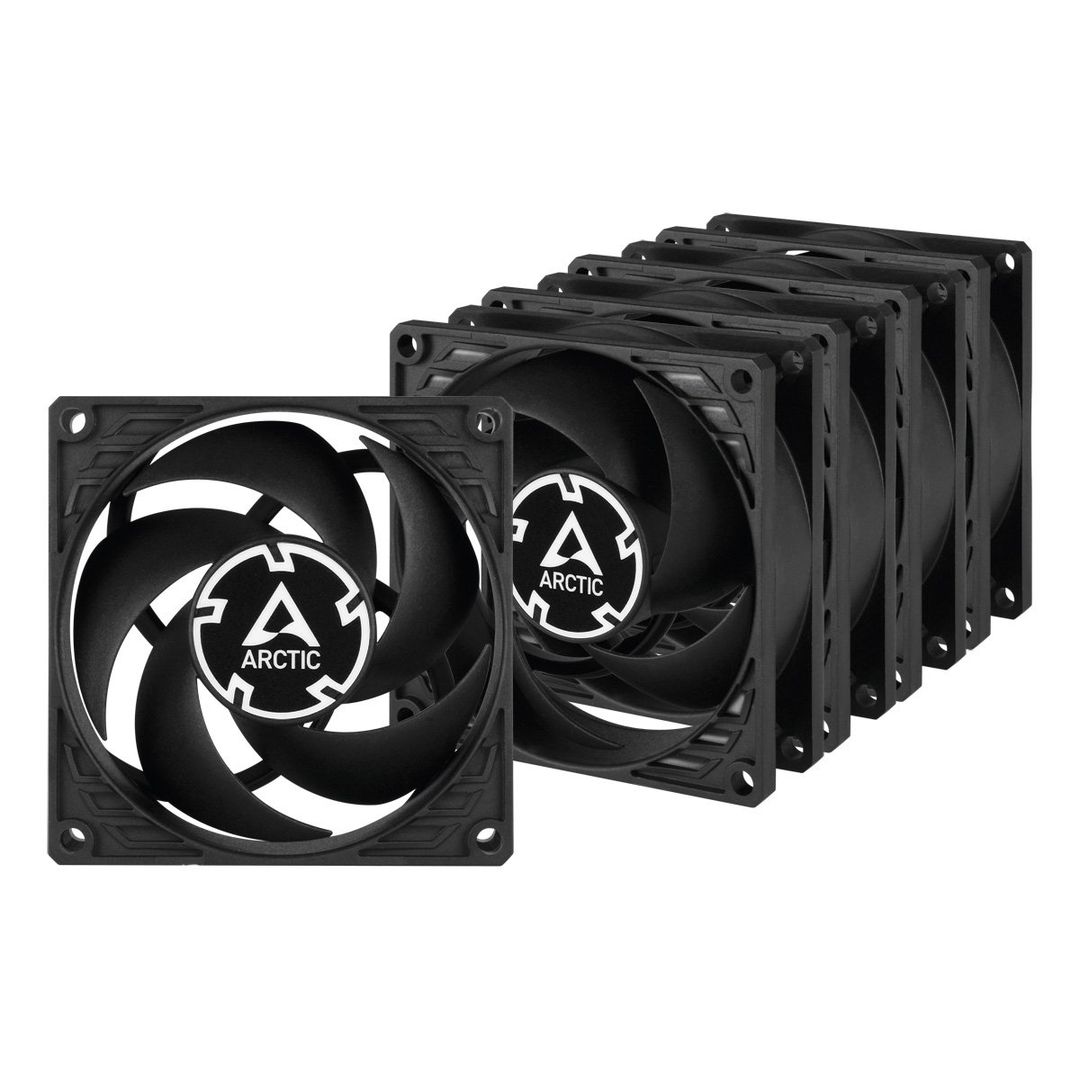 ARCTIC P8 PWM PST Value Pack - Pressure-optimised 80 mm Fan with PWM PST - Image 1