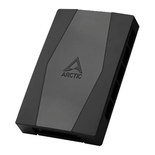 ARCTIC Case Fan Hub - 10 Port PWM Fan Hub with SATA Power - Image 1