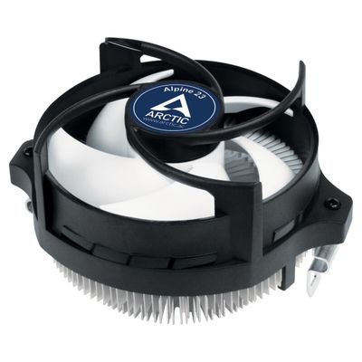 ARCTIC Alpine 23 - Compact AMD CPU-Cooler Processor Air cooler 9 cm Aluminium Black 1 pc(s)