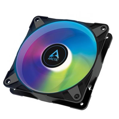 ARCTIC P12 PWM PST A-RGB 0dB Computer case Fan 12 cm Black White 1 pc(s)