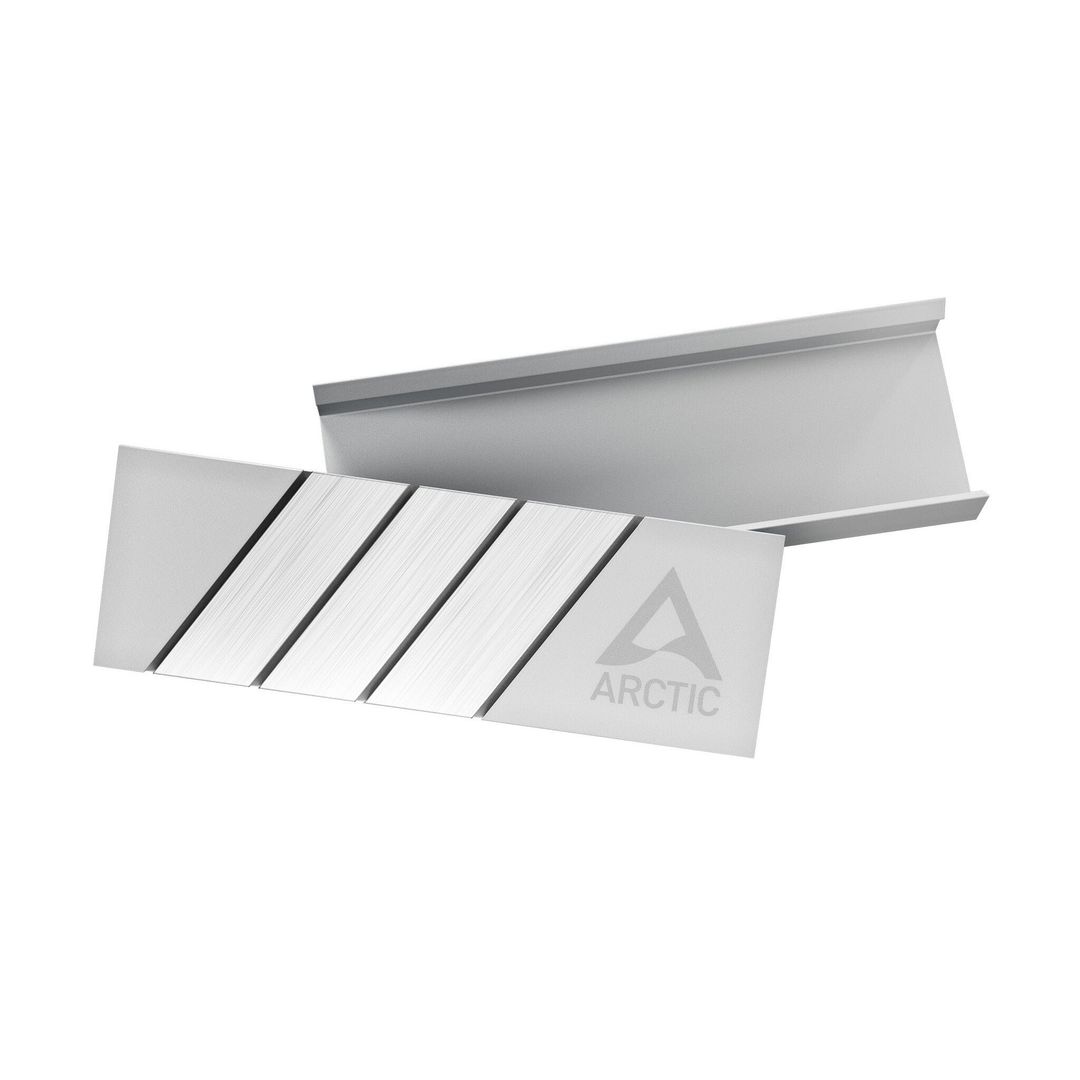 ARCTIC M2 Pro (Silver) - SSD Cooler for M.2 Drives - Image 1