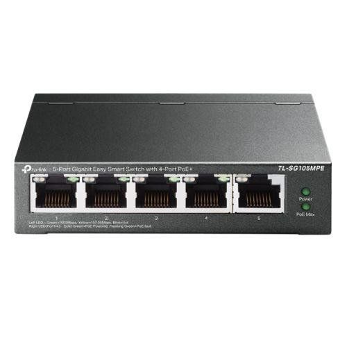 TP-Link 5-Port Gigabit Easy Smart Switch with 4-Port PoE+ - Image 1