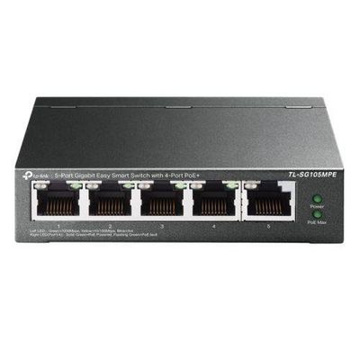 TP-Link 5-Port Gigabit Easy Smart Switch with 4-Port PoE+