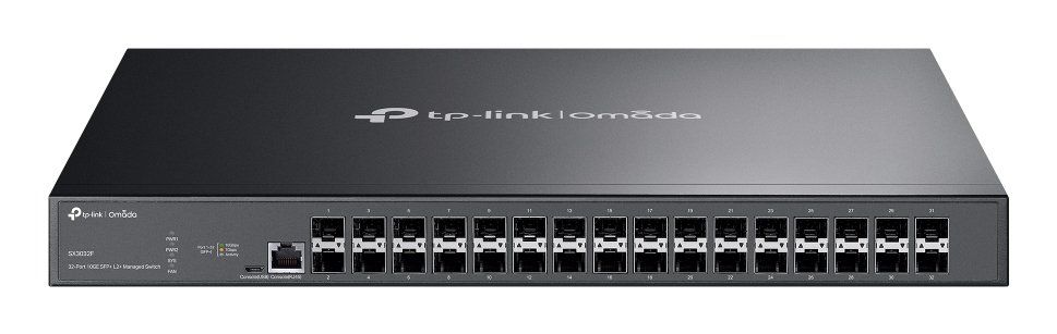 TP-Link Omada 32-Port 10GE SFP+ L2+ Managed Switch - Image 1