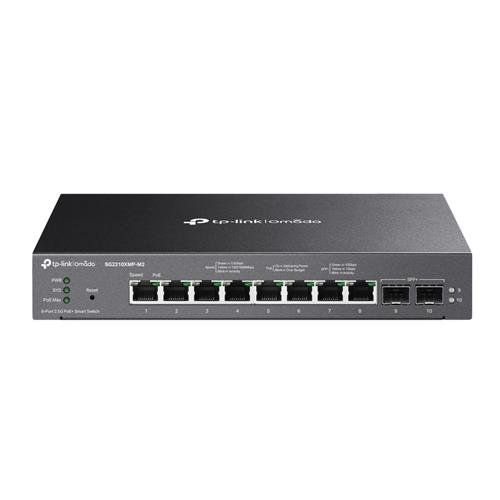 TP-Link Omada 8-Port 2.5GBASE-T and 2-Port 10GE SFP+ Smart Switch with 8-Port PoE+ - Image 1