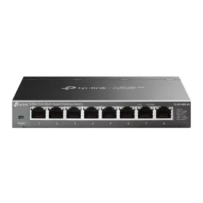 TP-Link TL-SG108S-M2 network switch Unmanaged L2 2.5G Ethernet (100/1000/2500) Desktop Black