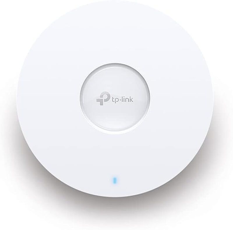 TP-Link Omada AX5400 Ceiling Mount WiFi 6 Access Point 2.4 GHz 5 GHz 5400 Mbit/s SNMP SNMPv2 SNMPv3 WPA-Enterprise WPA-Personal WPA2-Enterprise WPA2-Personal WPA3-Enterprise 1010010002500 Mbit/s - Image 1