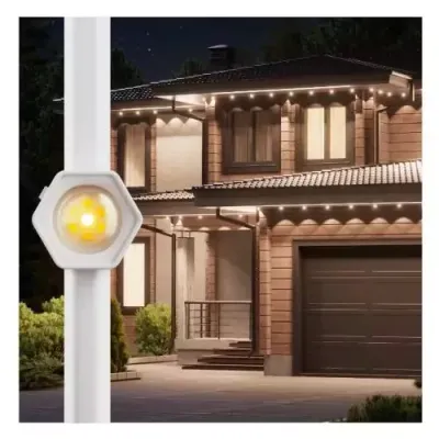 NANOLEAF Smart Permanent Outdoor Lights Smarter Kit - 15 m - Thumbnail 2