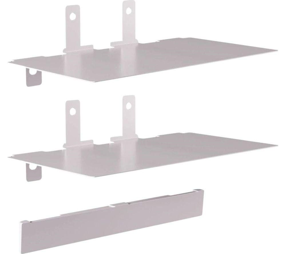 NANOLEAF Blocks Add-on Steel Shelf - Pack of 2, Silver/Grey - Image 1