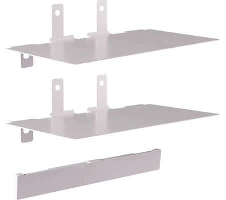 NANOLEAF Blocks Add-on Steel Shelf - Pack of 2, Silver/Grey