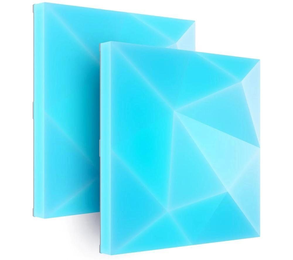 NANOLEAF Blocks Textured Squares Smart Lights Expansion Pack - Pack of 2 - Image 1