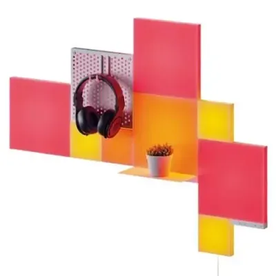 Nanoleaf RGB Blocks Combo XL Starter Kit (10-Pack). Create an Illumina