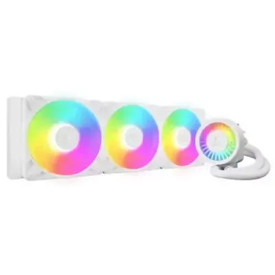ARCTIC Liquid Freezer III Pro 420 A-RGB (White) - Multi Compatible All-in-One CPU Water Cooler with A-RGB - Thumbnail 2