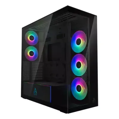 ARCTIC Xtender (Mirror Black) Premium E-ATX PC Case - Thumbnail 2