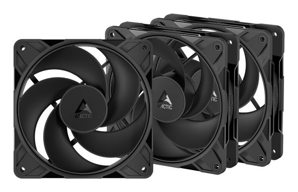 ARCTIC Freezer P12 Pro Reverse - 3 Pack - 120 mm A-RGB PWM Fan with Cable Splitter - Thumbnail 2