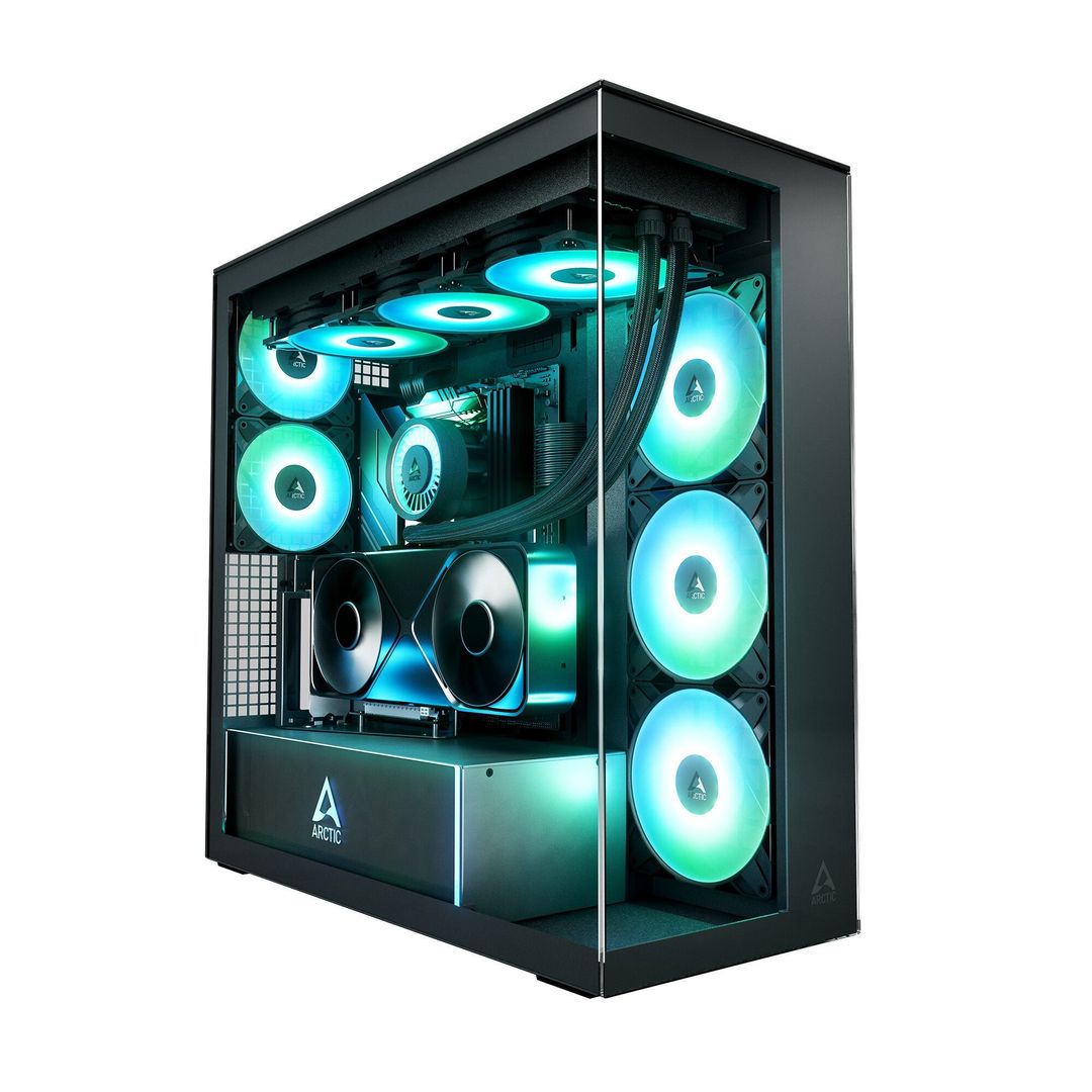 ARCTIC Xtender VG Black (Clear Glass) Black, Transparent - Image 1