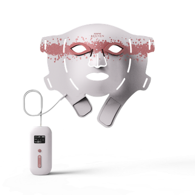 RENPHO Artemis Blush 4-Mode LED Face Mask - White, White