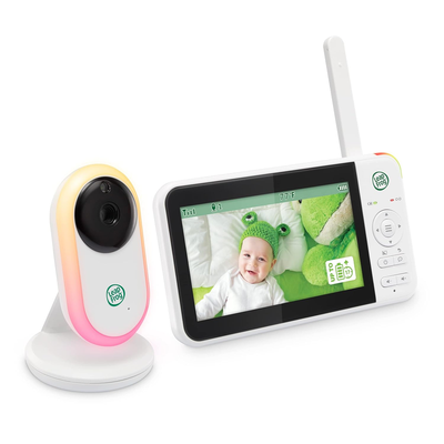 LEAPFROG LF2415 5" HD Video Baby Monitor - White