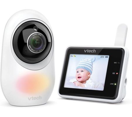VTECH RM2751 2.8" Full HD Smart Video Baby Monitor - White - Thumbnail 2
