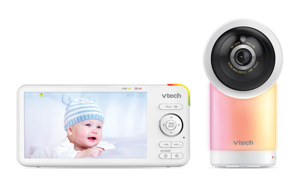 VTECH RM5766HD 5" LCD Screen Smart Video Baby Monitor - White