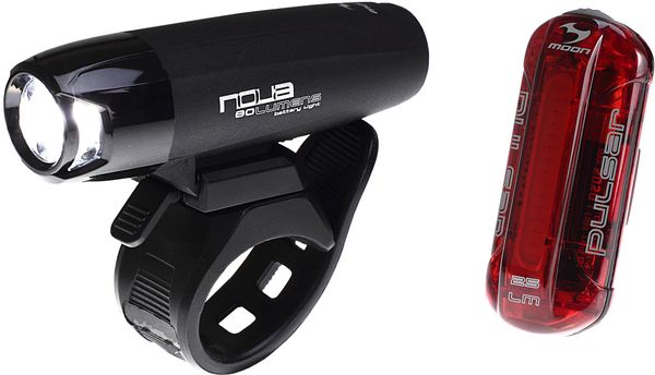 Moon Nova 100 Lumens & Pulsar 25 Lumens Light Set