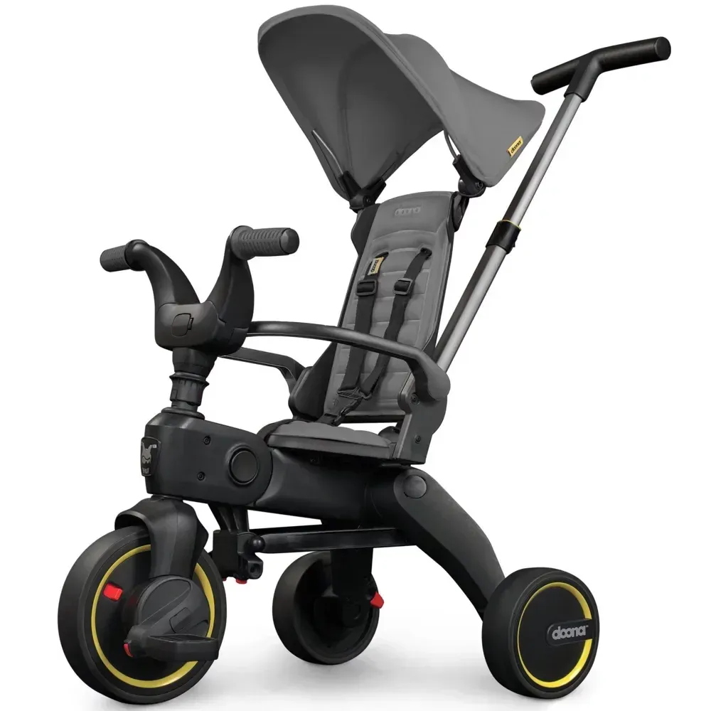 Doona Liki S1 Folding Trike Urban Grey - Image 1